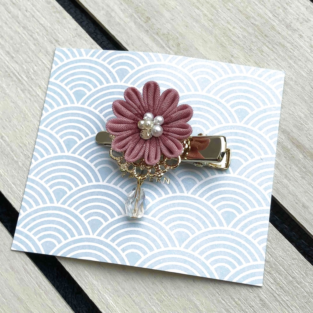 MSD以上対応 ドール用 つまみ細工のミニクリップ