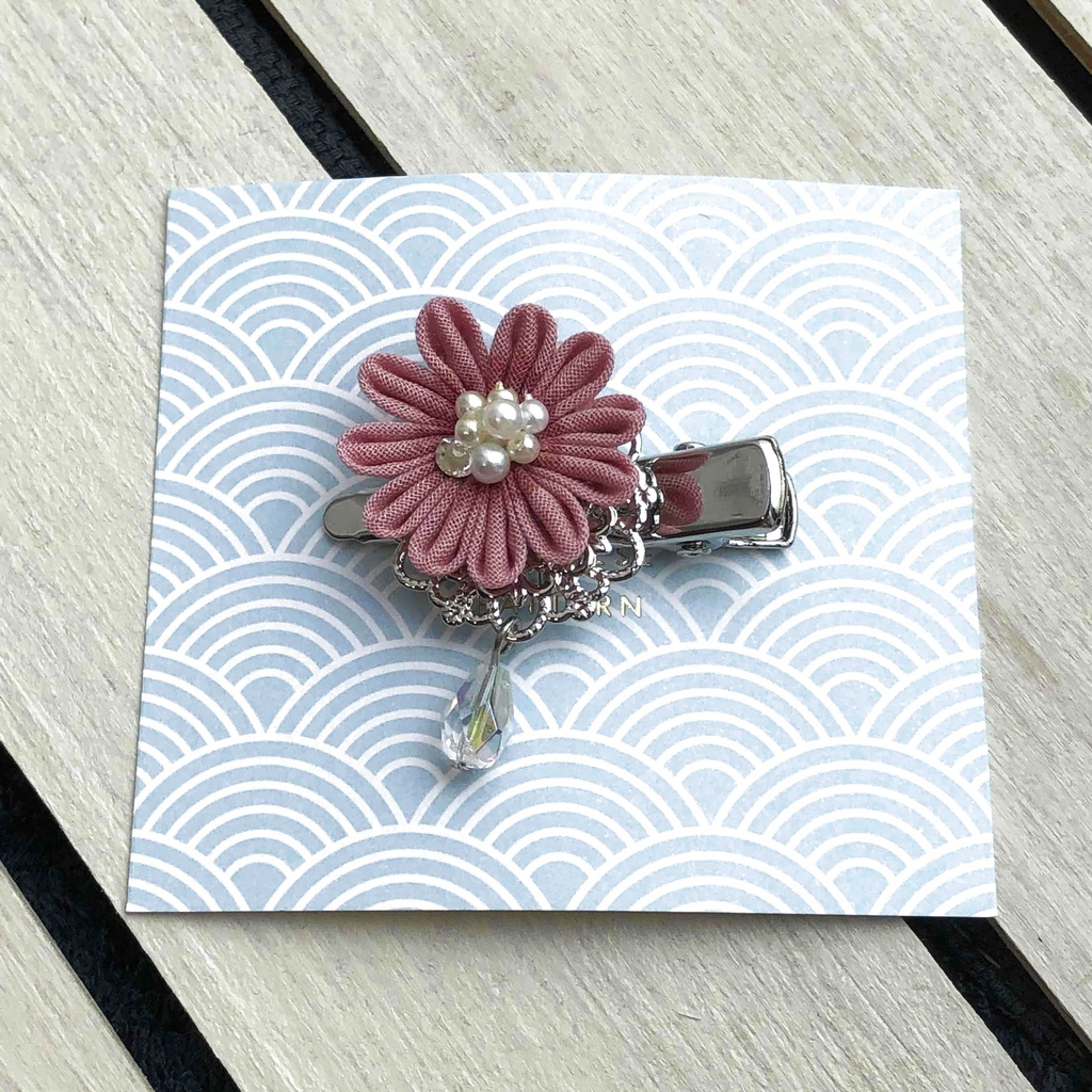 MSD以上対応 ドール用 つまみ細工のミニクリップ