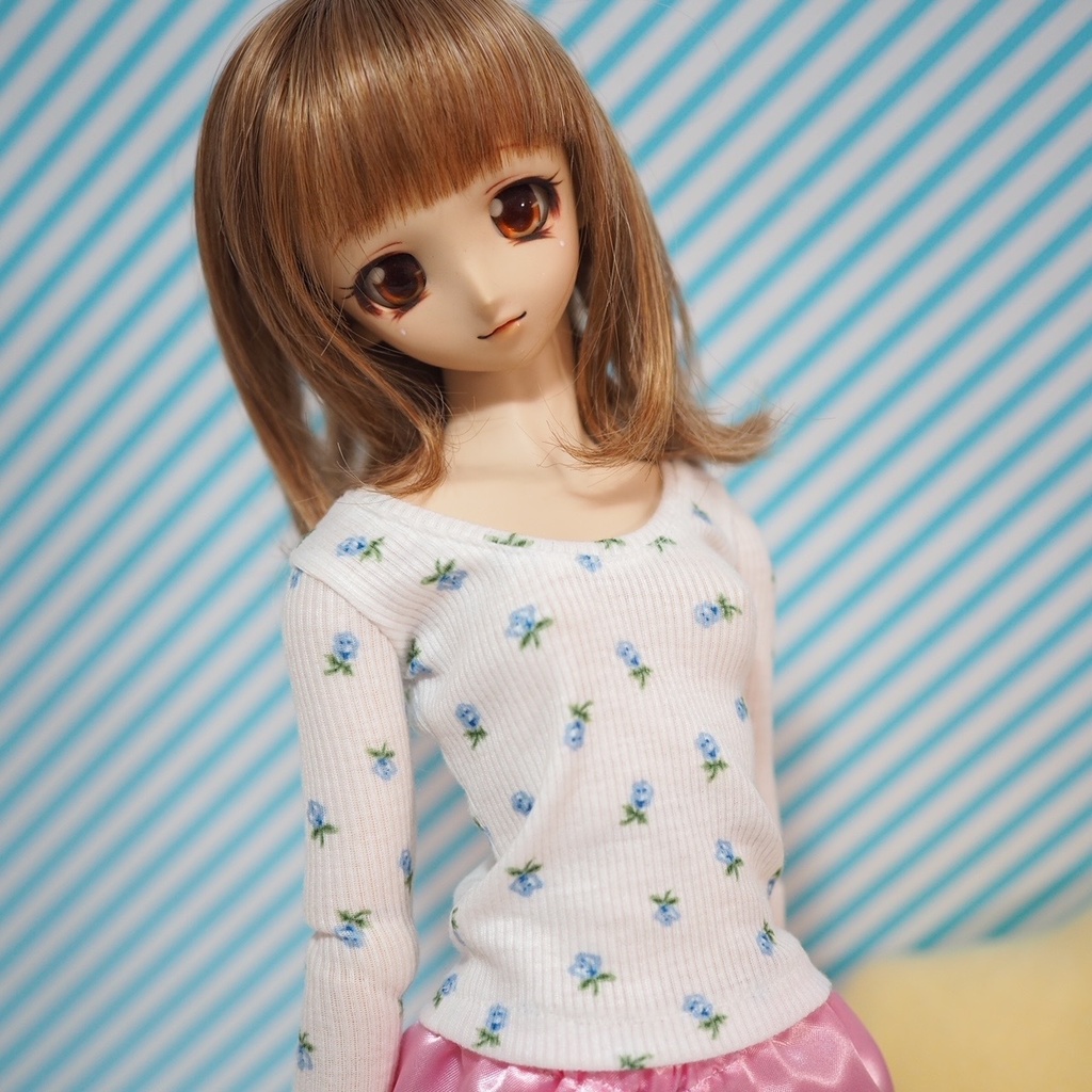 MDD/DD/DDdy/FLEXサイズ『黒ドットショートソックス』『ロングスリーブカットソー』『黒レースショートパンツ』