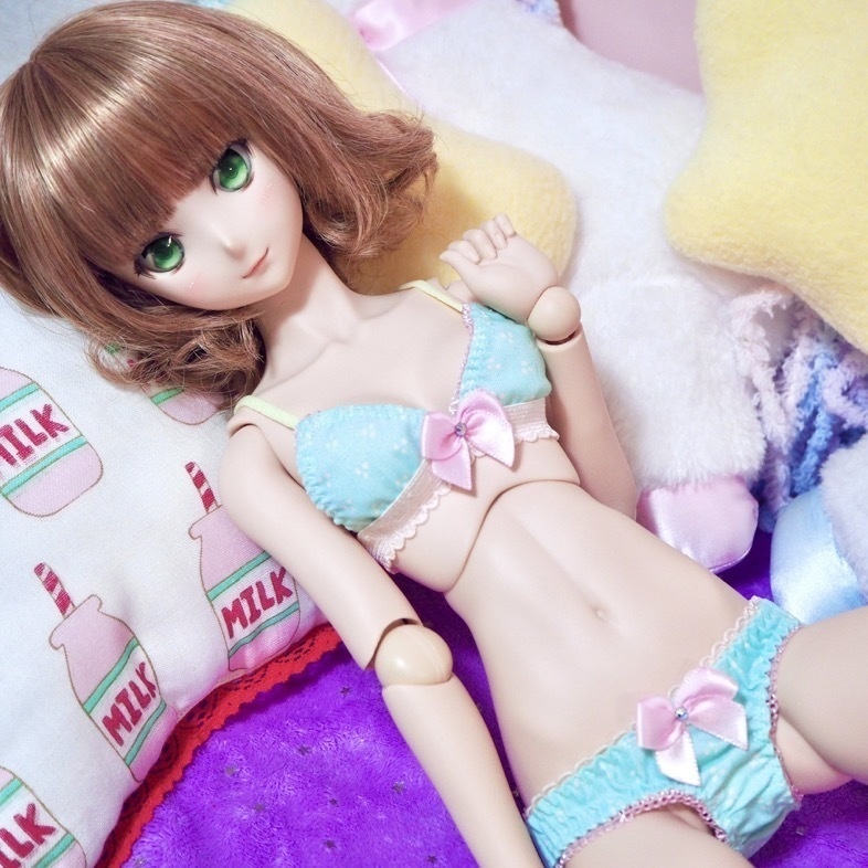 DD(M胸)『スプリングシャワー』『パステルミントグリーン』