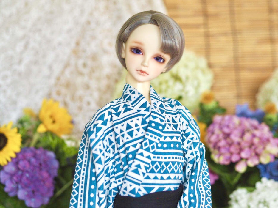 SD13少年サイズ 簡易浴衣