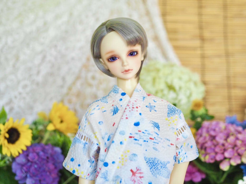 SDGrB、17B(男の子)サイズ 甚平