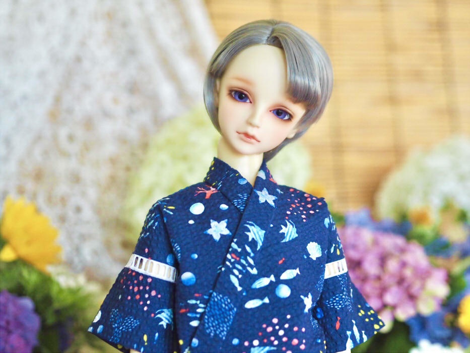 SDGrB、17B(男の子)サイズ 甚平