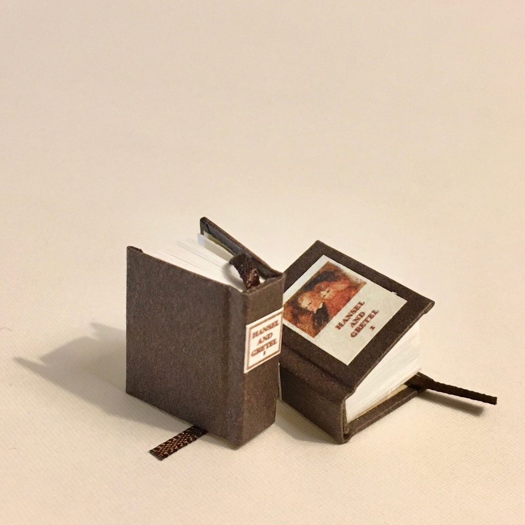 オビツ11サイズ【豆本:ヘンゼルとグレーテル1,2巻セット】