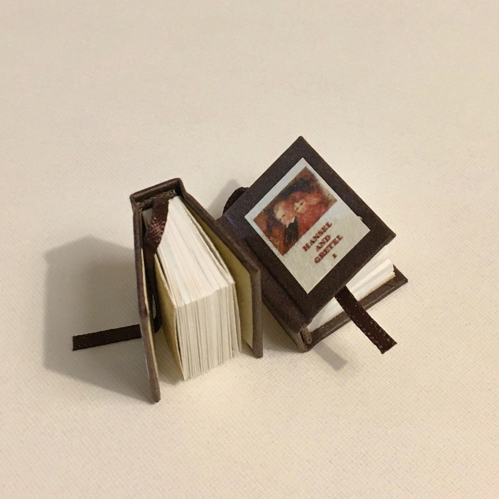 オビツ11サイズ【豆本:ヘンゼルとグレーテル1,2巻セット】