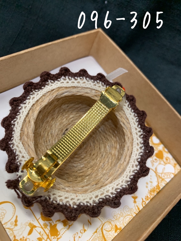 フルーツ帽子バレッタ 人間用