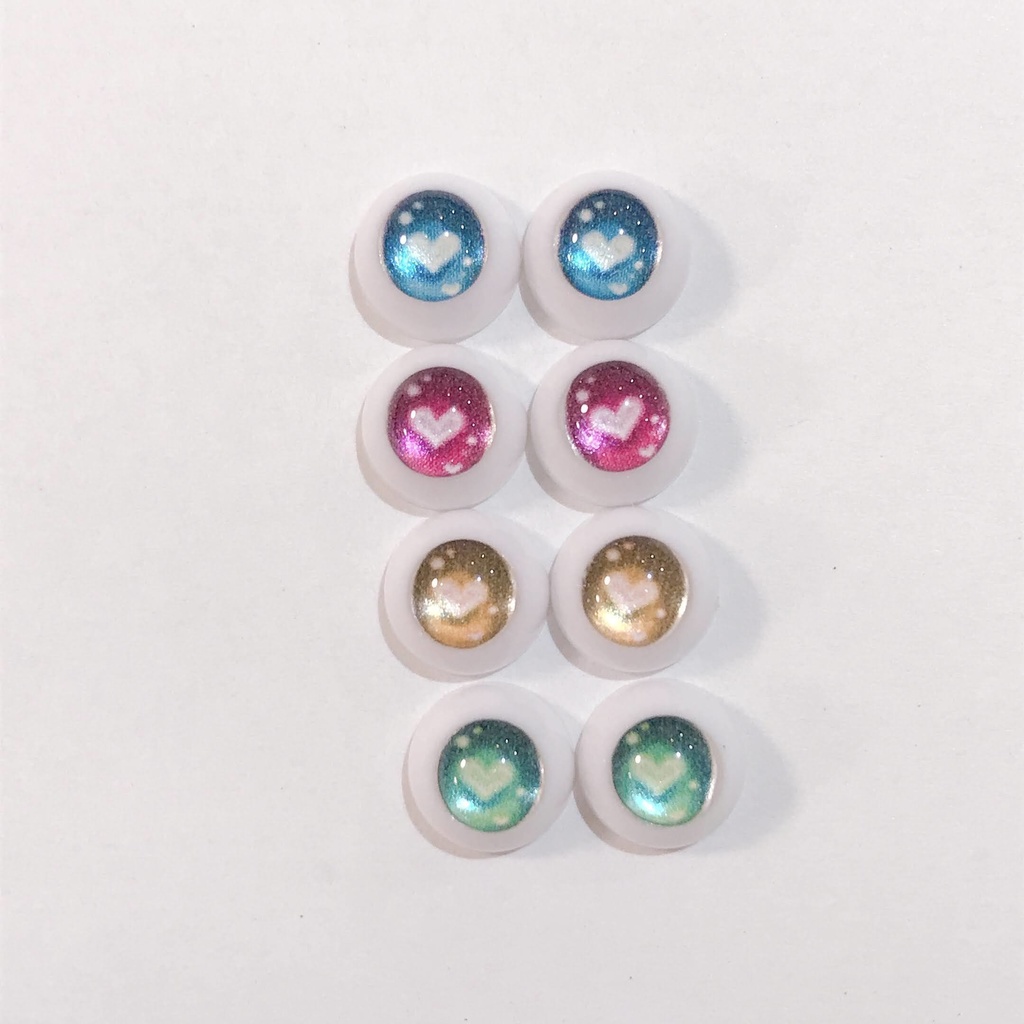 8mmレジンアイ(ドール用)トランプ