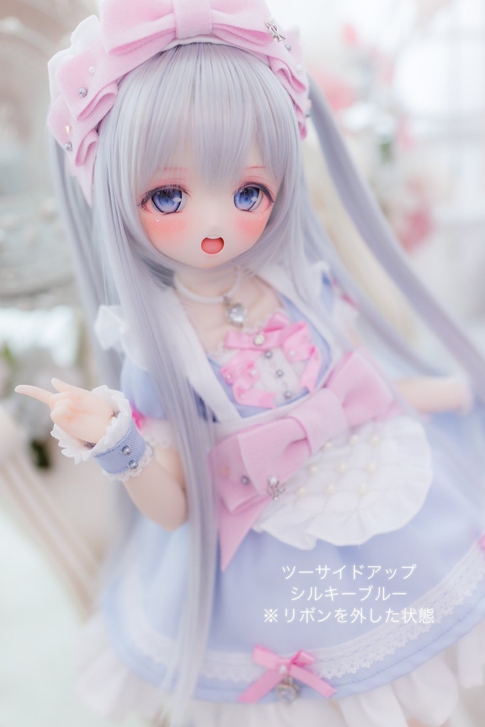 ロンシュカ ドールウィッグ 9インチ ナチュラルセミロング MDD DD 