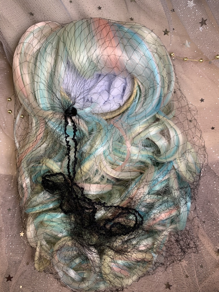 9-10インチ レインボーツインカール