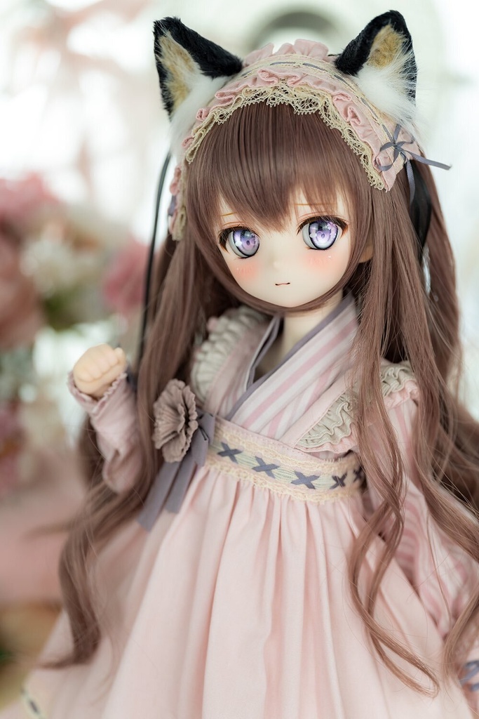 【10%OFF!シルバーウィークセール!】8~9inchウィッグ ツーサイドアップウェーブ
