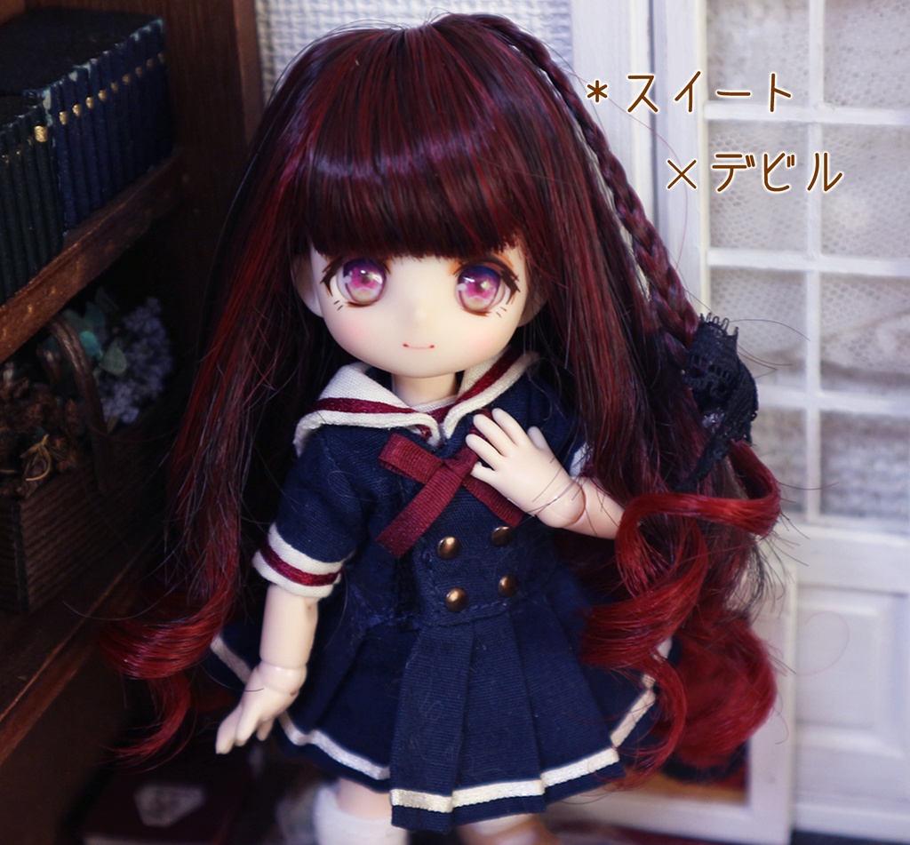 4インチウィッグ ミアスタイル