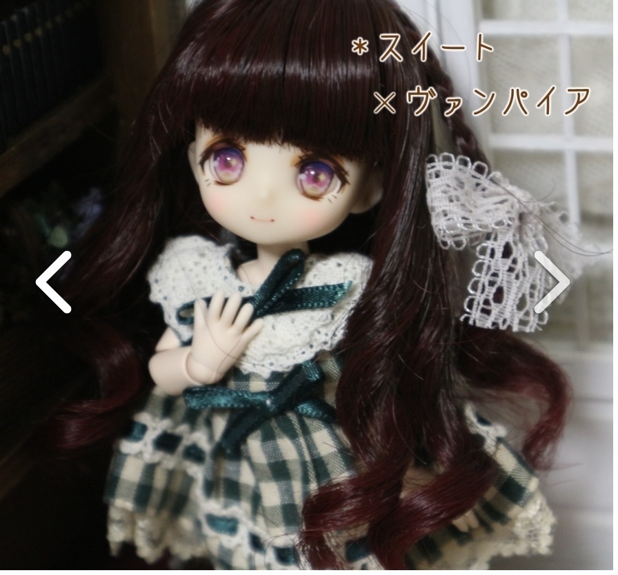 4インチウィッグ ミアスタイル