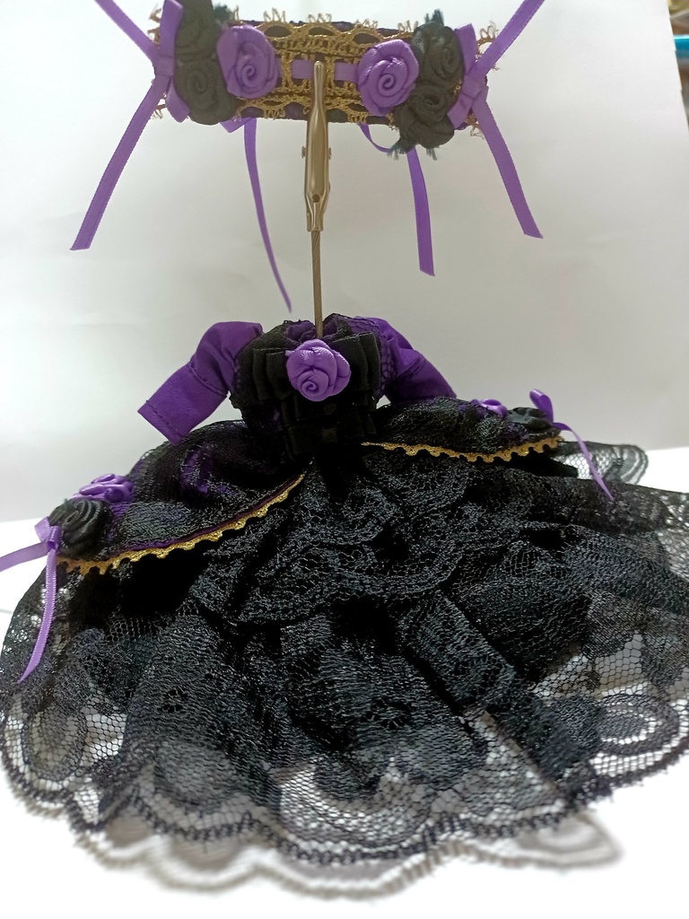 オビツ11サイズ ロングドレス