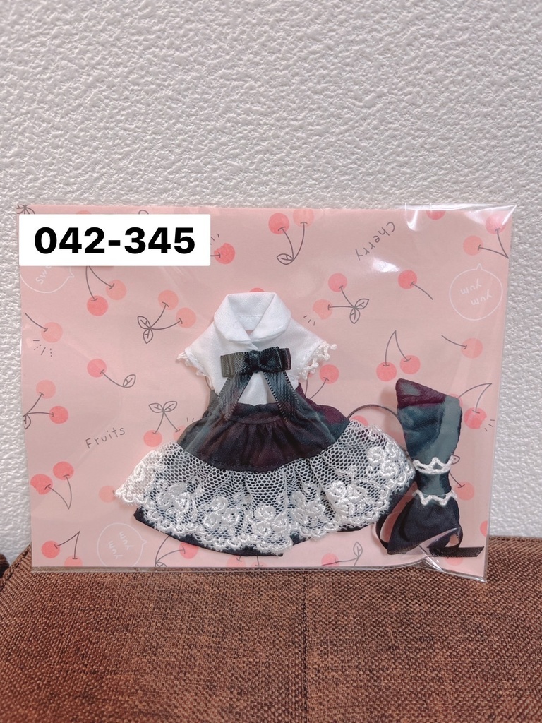 オビツ11サイズ ツーピース/着物ドレス / うさ耳ドレスセット