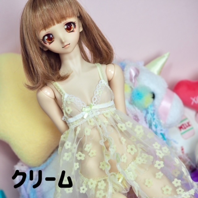 DD/ＭDDサイズ 『フラワー柄ベビードールセット』シリーズ