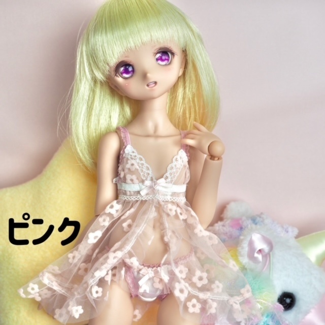 DD/MDDサイズ 『フラワー柄ベビードールセット』シリーズ