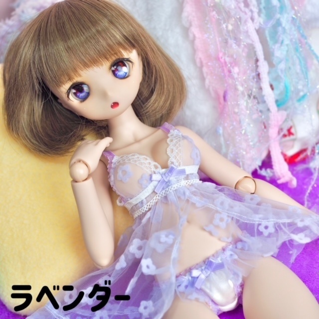 DD/MDDサイズ 『フラワー柄ベビードールセット』シリーズ