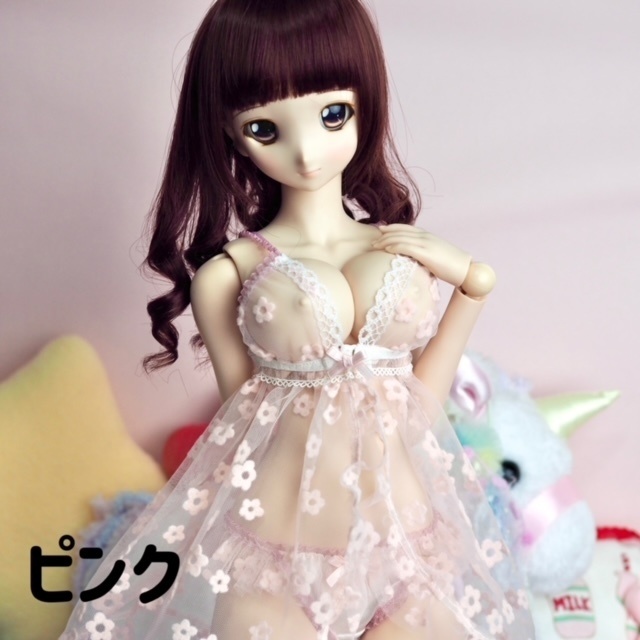 DD/MDDサイズ 『フラワー柄ベビードールセット』シリーズ