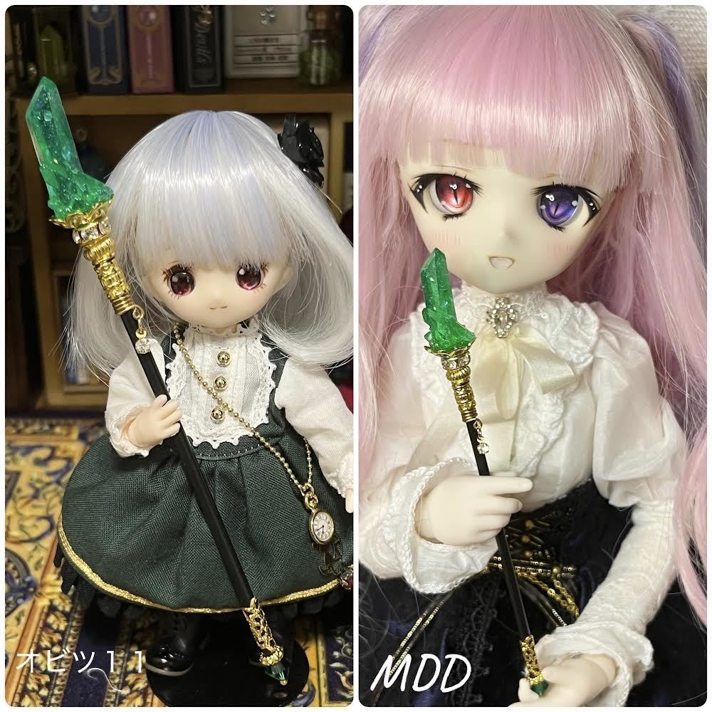 オビツ11サイズドール用杖 (軽量型)