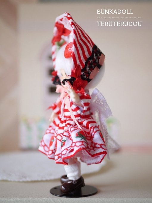 オビツ11&ピコニーモPサイズ/Cocoriangサイズ 文化人形ドレス