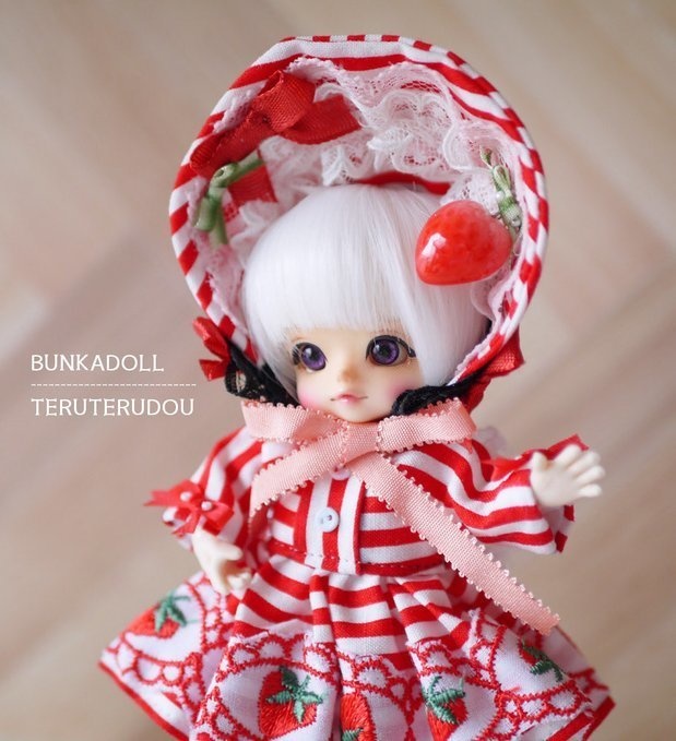 オビツ11&ピコニーモPサイズ/Cocoriangサイズ 文化人形ドレス