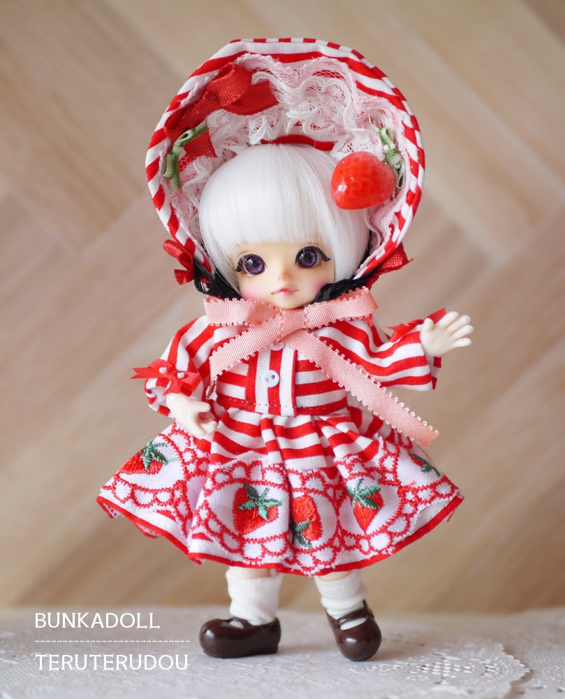 オビツ11&ピコニーモPサイズ/Cocoriangサイズ 文化人形ドレス