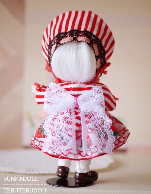 オビツ11&ピコニーモPサイズ/Cocoriangサイズ 文化人形ドレス