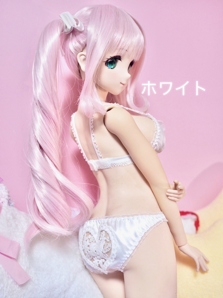 MDD/DD/DDdyサイズ『バックハートレースサテン』シリーズ