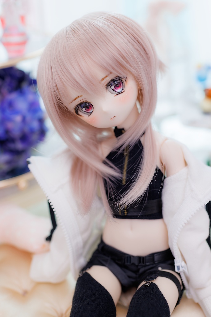 12. ドール ウィッグ 8-9インチ MDD SD ドルフィードリーム - 趣味 