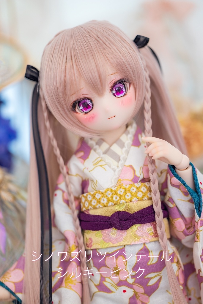 【年末年始SALE!10%OFF】8~9inchウィッグ シノワズリツインテール