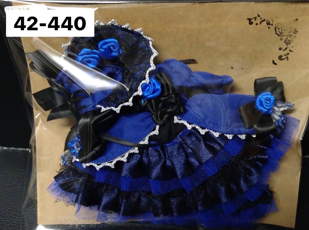 オビツ11サイズ うさぎの ぬいぐるみセット/くまポシェットセット/ロングドレス