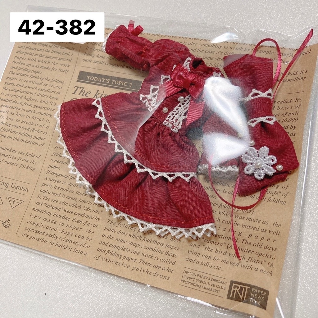 オビツ11サイズ ロングドレス/ワンピース