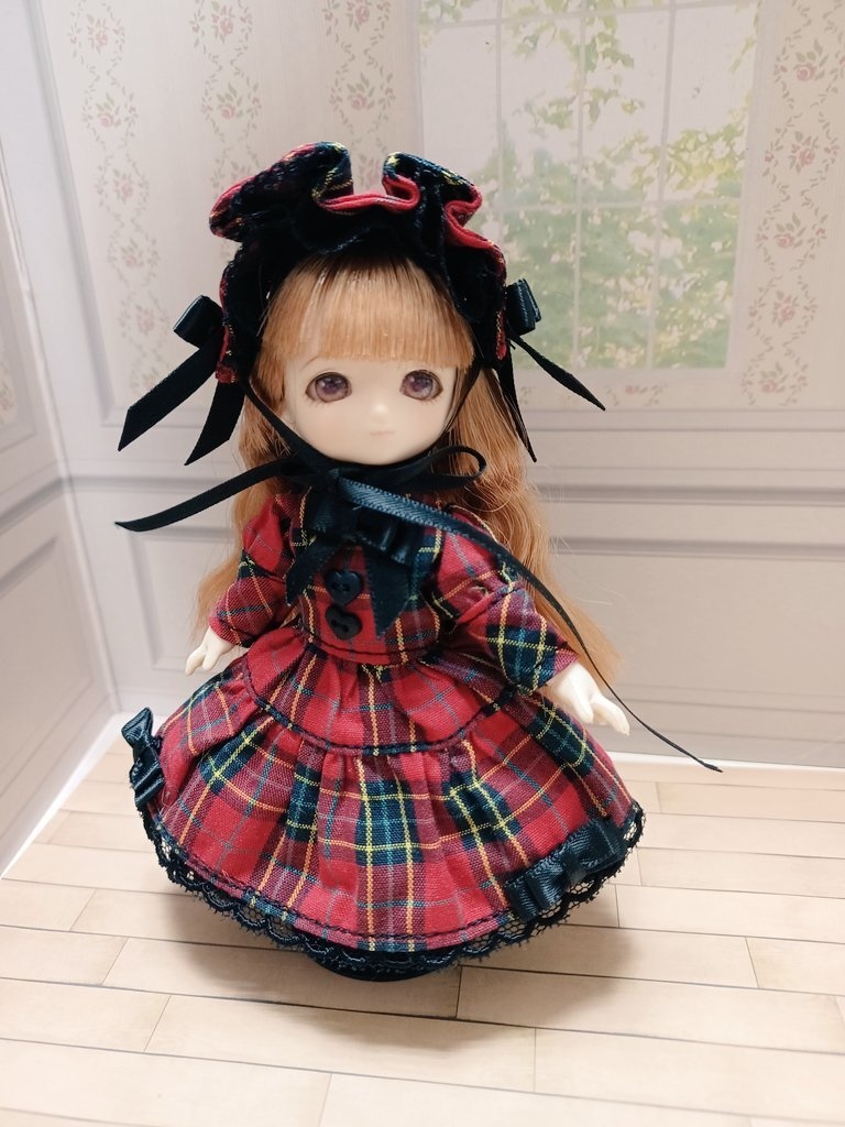 オビツ11サイズ ロングドレス/ワンピース