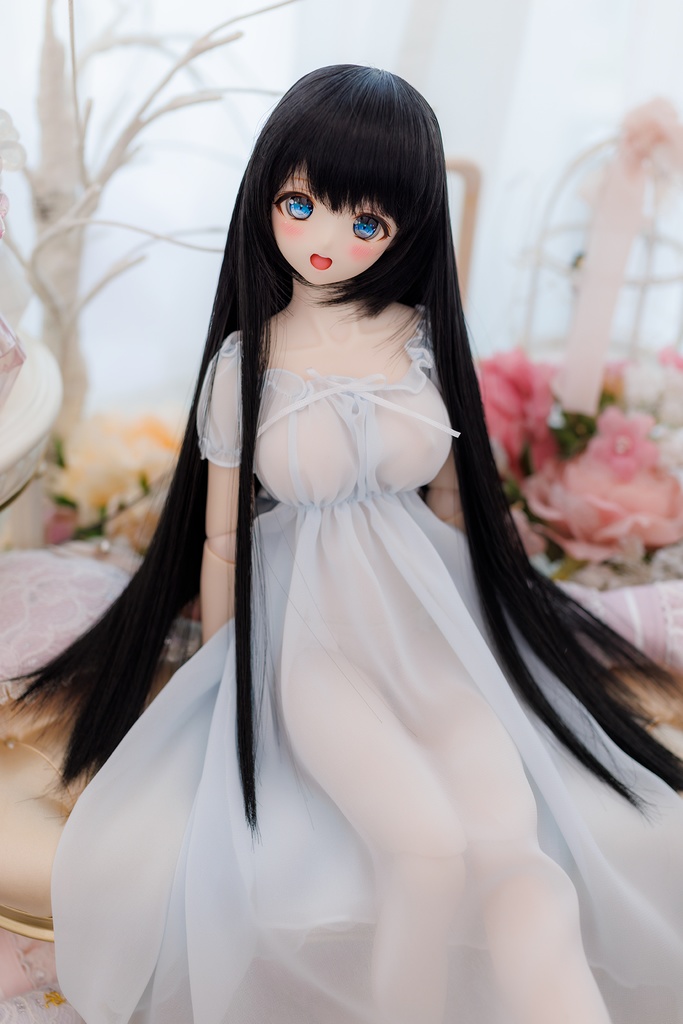 8~9inch(9inch)ウィッグ シャギーストレートスーパーロング