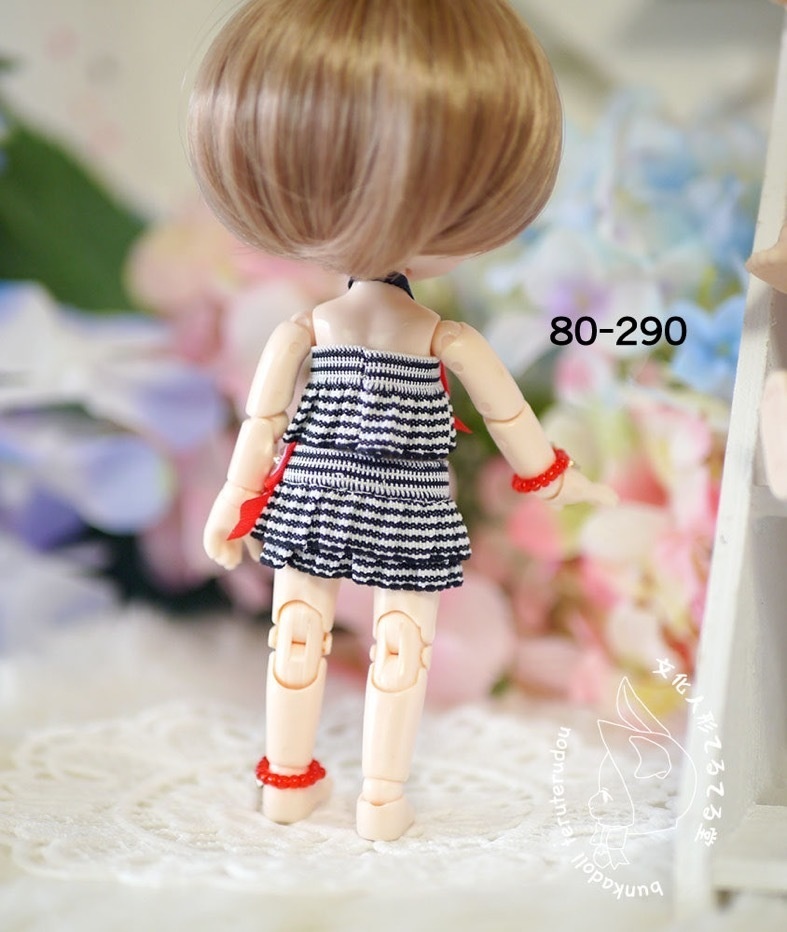 オビツ11サイズ/ピコニーモPサイズ リボン水着SET