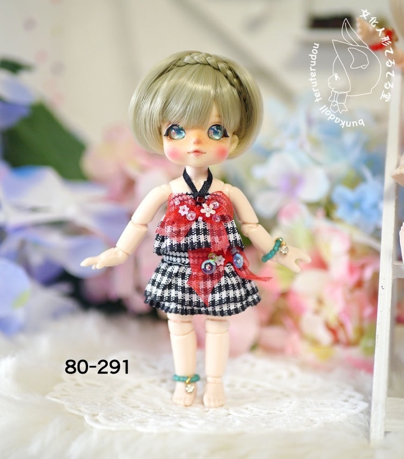 オビツ11サイズ/ピコニーモPサイズ リボン水着SET