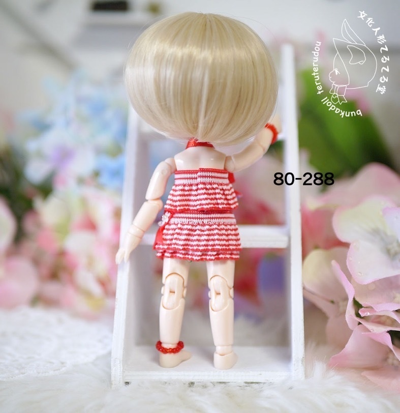 オビツ11サイズ/ピコニーモPサイズ リボン水着SET