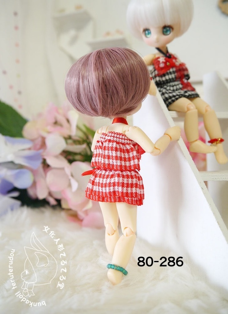 オビツ11サイズ/ピコニーモPサイズ リボン水着SET