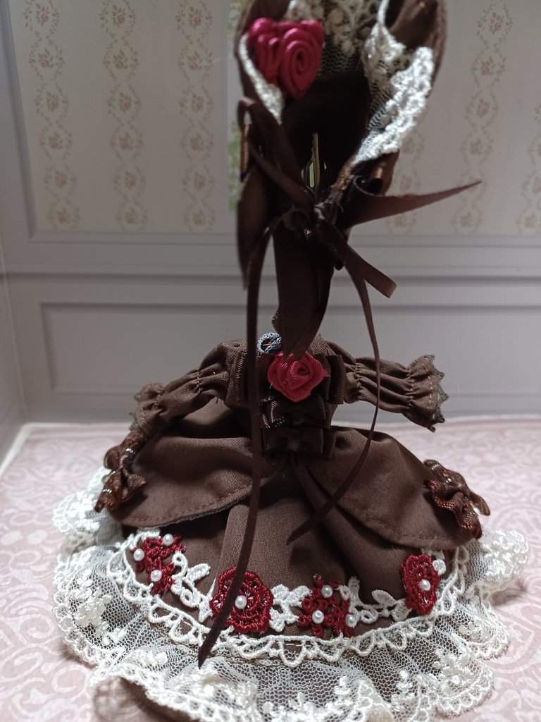 オビツ11サイズ ロングドレス