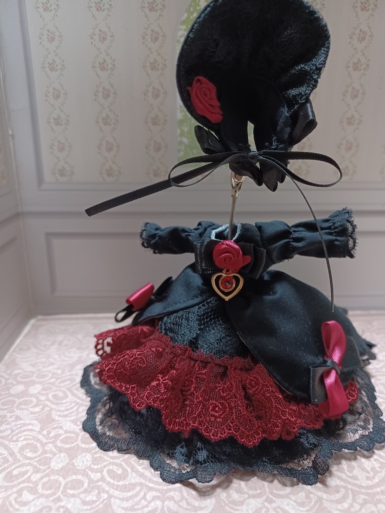 オビツ11サイズ ロングドレス