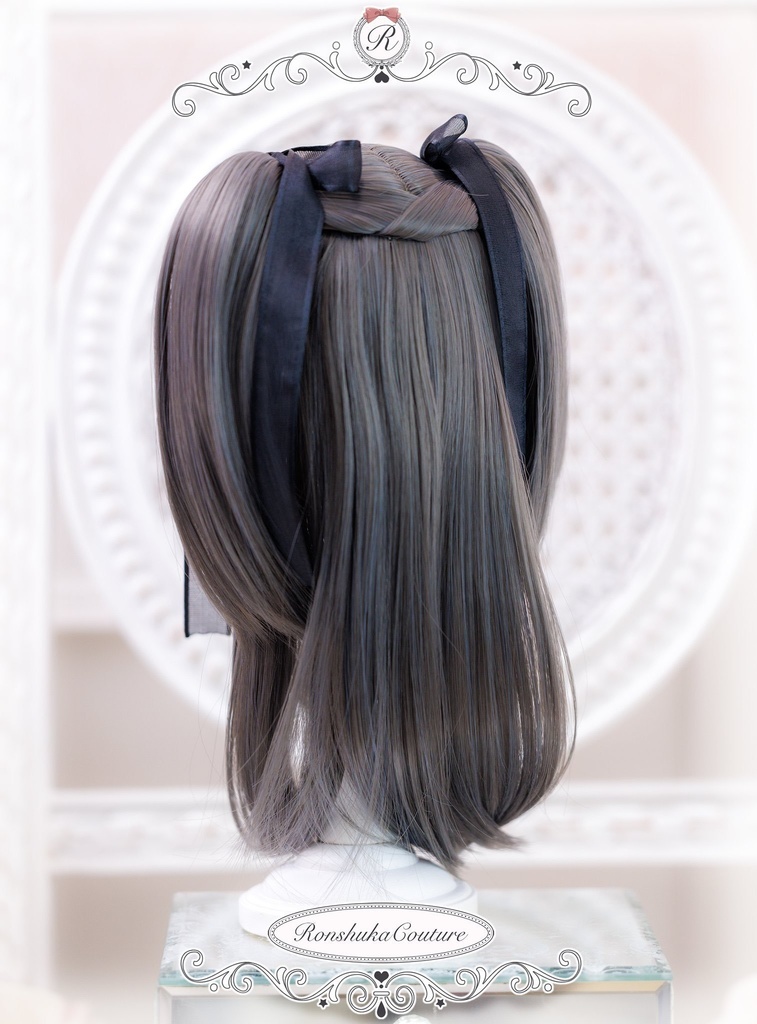 9inchウィッグ ハーフツイン