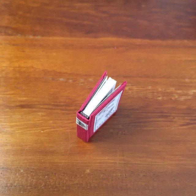 オビツ11サイズ 豆本 FRAGARIA petit(いちごの図鑑)とシールのセット