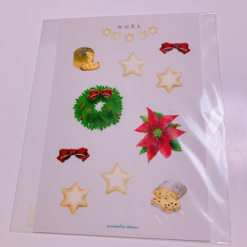 オビツ11サイズ 豆本 NOEL cute edition とシールのセット