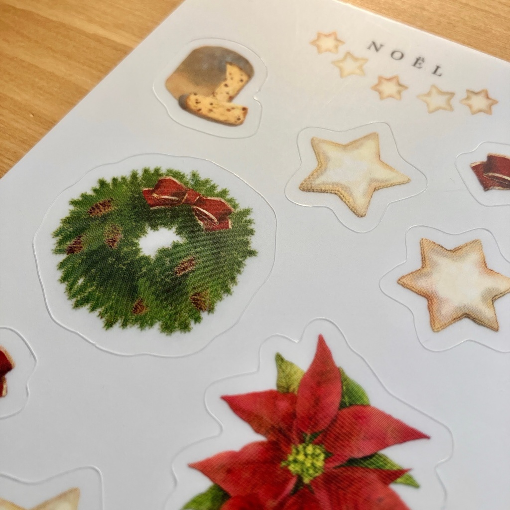 オビツ11サイズ 豆本 NOEL cute edition とシールのセット