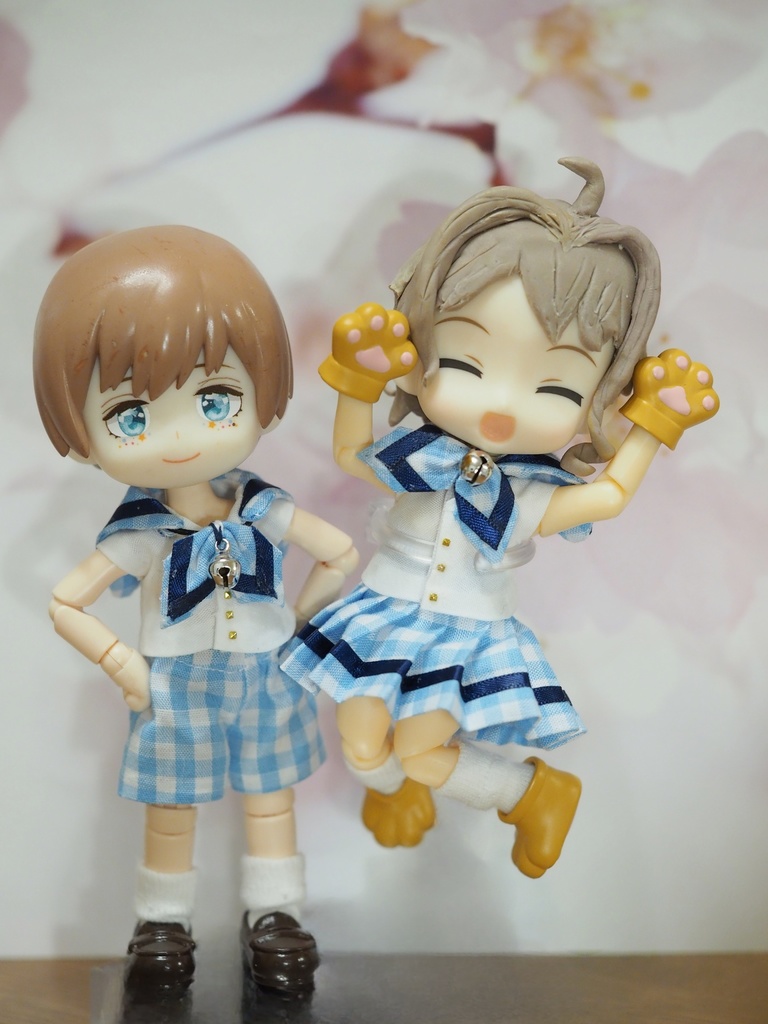 ギンガムチェックスカート