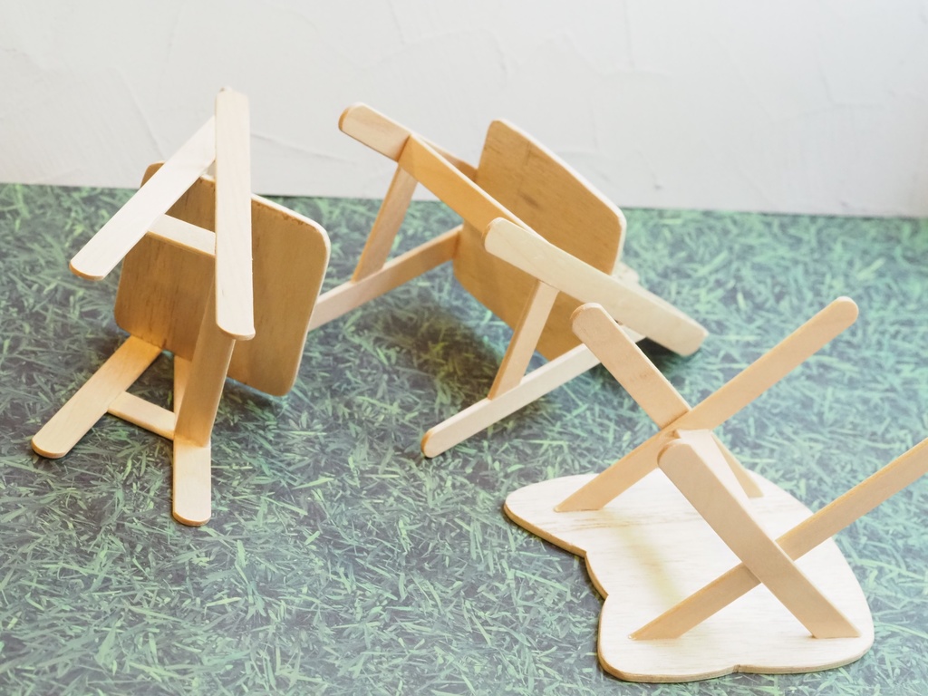 ねこハイチェアandハイテーブル