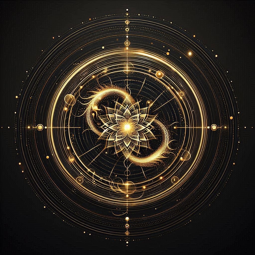 福徳アトリエ|金運上昇!黄金神域ヒランヤ 四枚組