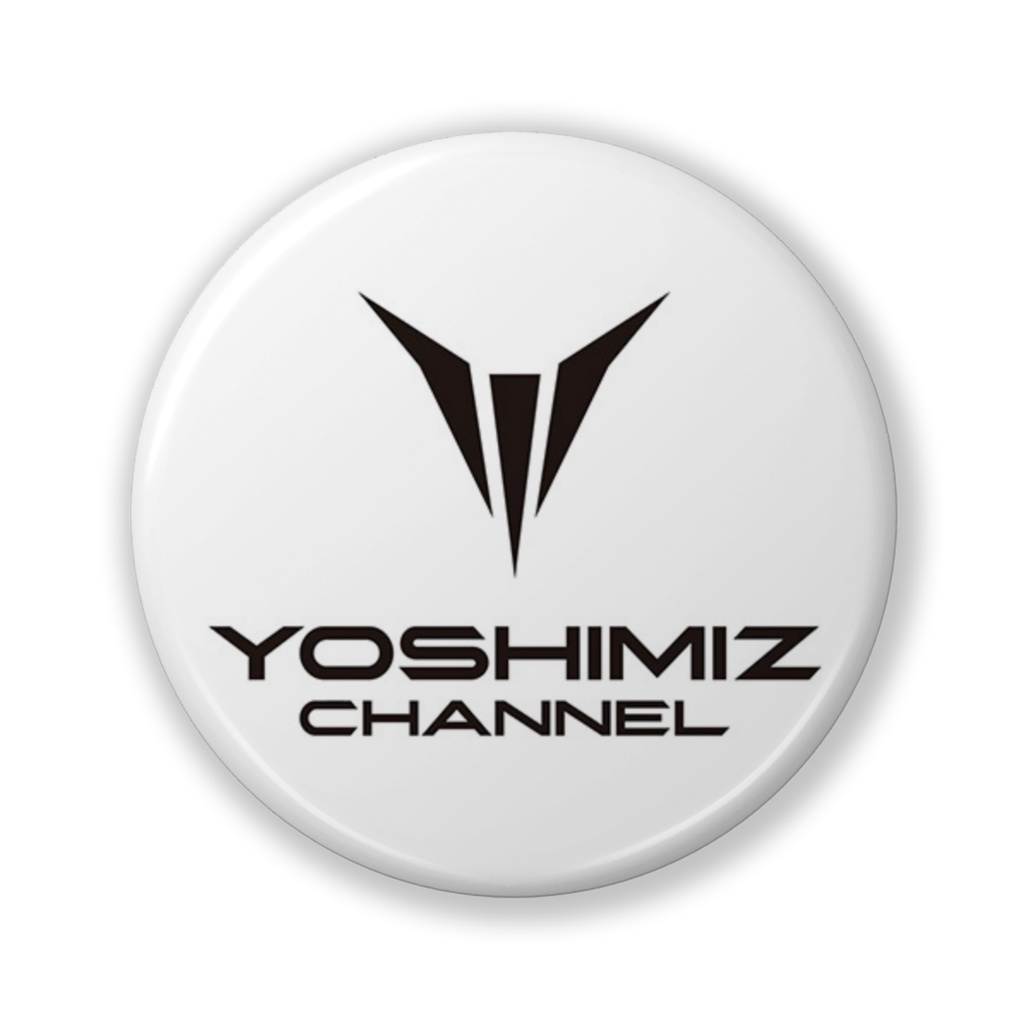 YOSHIMIZ CHANNEL オリジナル缶バッジ Rev.1