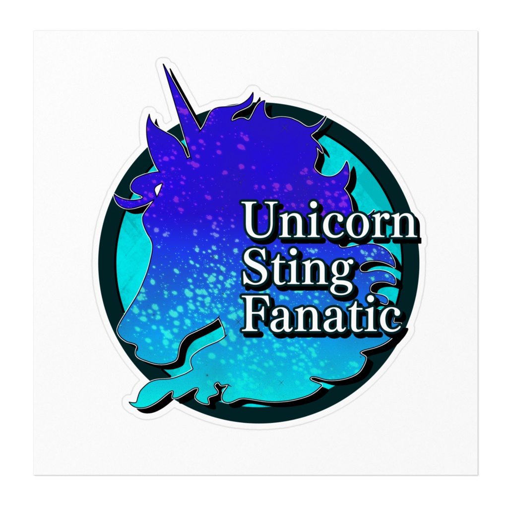 【USF】ユニコーンスティング教団員ステッカー