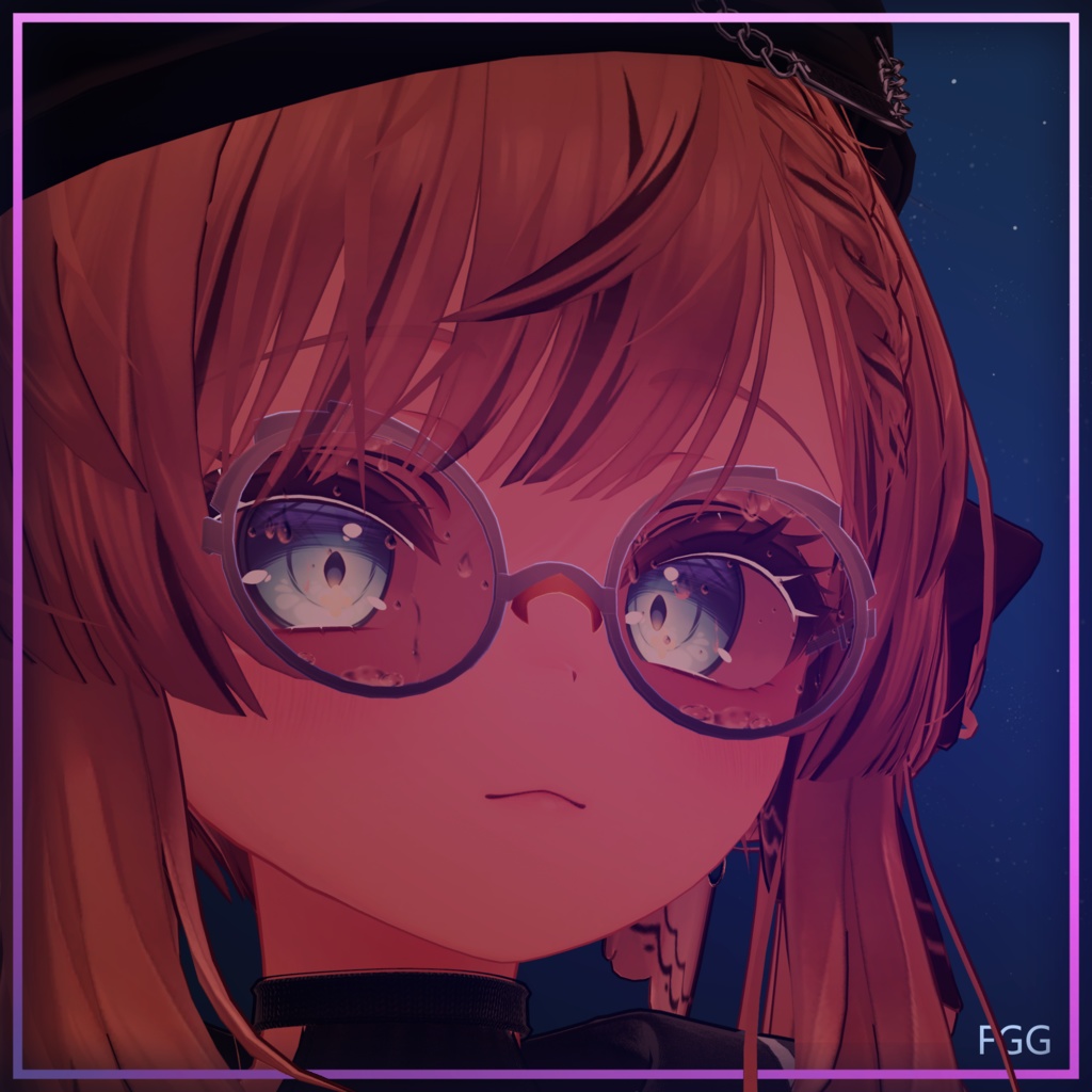 Silver Summer Accessories Set - Animated Sunglasses + Jewellery